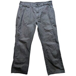 Genuine Dickies Men's Relaxed Fit Casual Jeans Stretch Denim Size 38x30 Gray